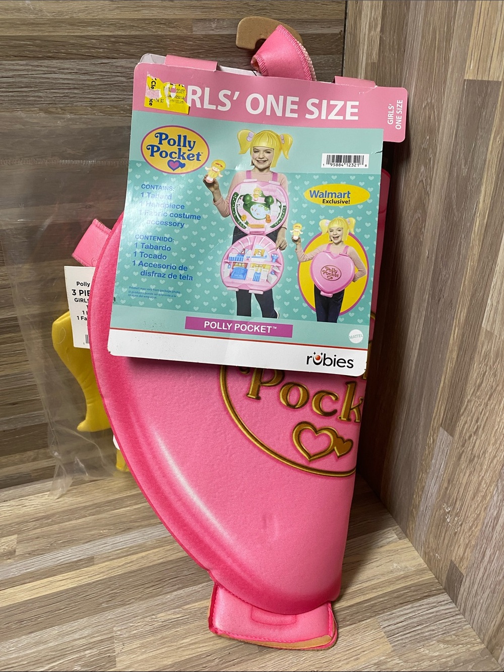 Polly pocket Halloween Girls' One Size Pink Costume with Accessories cosplay 90s
